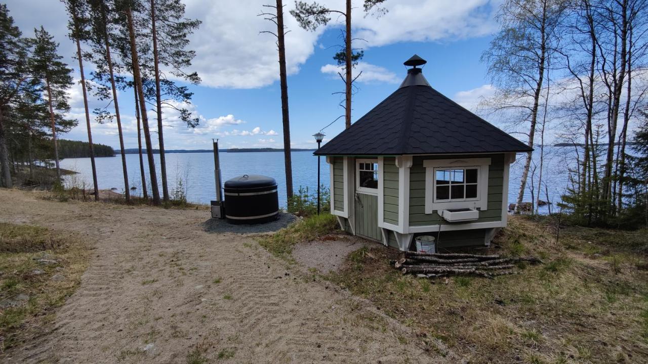 Lake Cottage Jaenisvaara Колинкюла Экстерьер фото